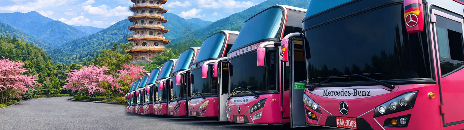 台北/桃園/新北三排椅遊覽車出租